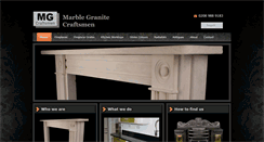 Desktop Screenshot of marblegranitecraftsmen.co.uk